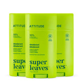 Deodorant 3-pack Pear & Amber-Plastic - 3 x 2.64 OZ.
