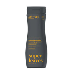 2-in-1 Nourishing Shampoo & Body Wash Ginseng & Grape Seed Oil-16 FL. OZ.
