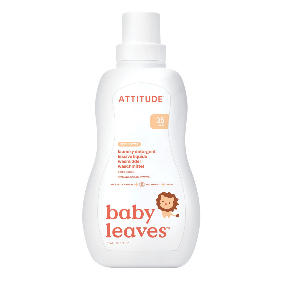 Baby Laundry Detergent Pear Nectar-35.2 FL. OZ. - 35 loads