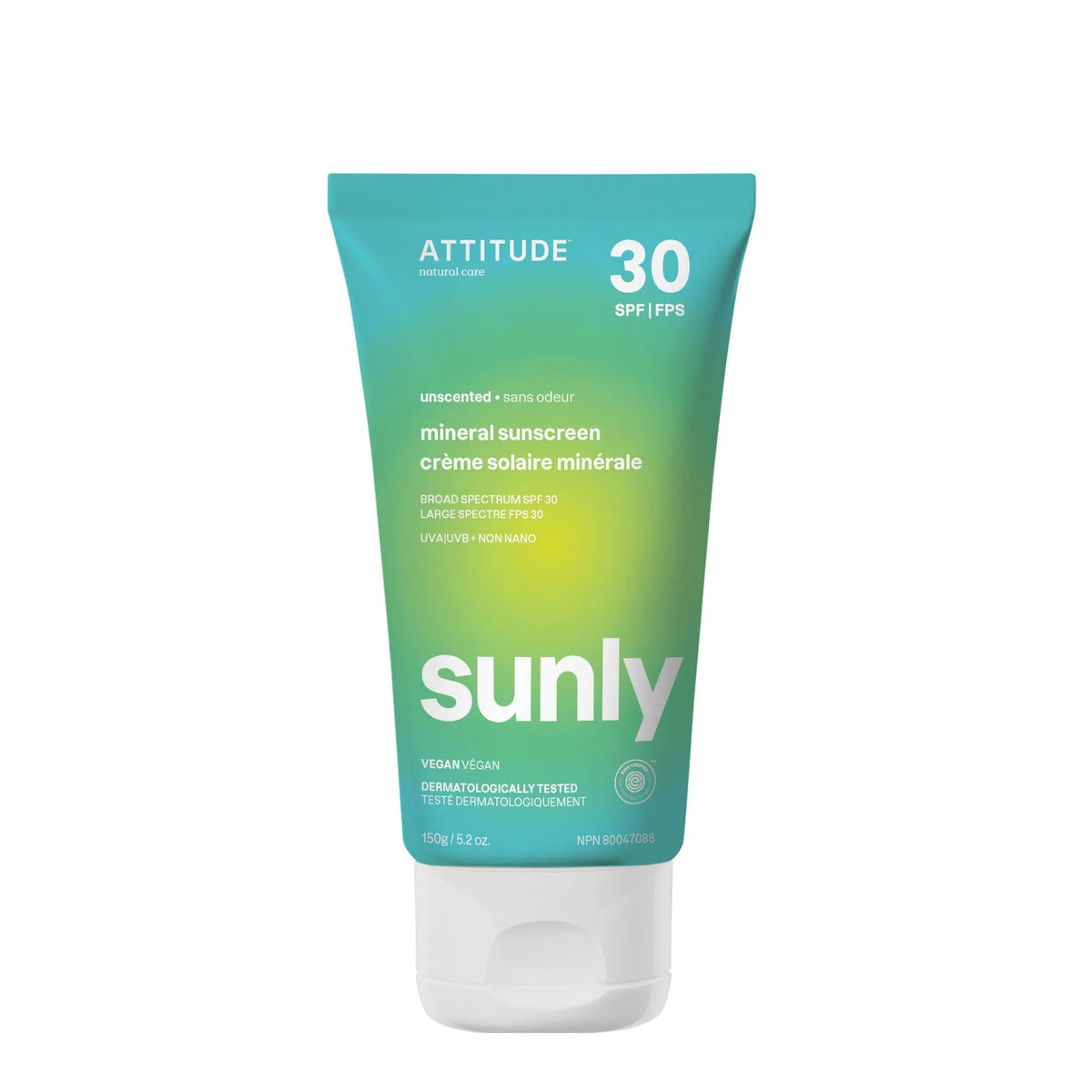 Mineral Sunscreen - Spf 30 Unscented-5.2 OZ.