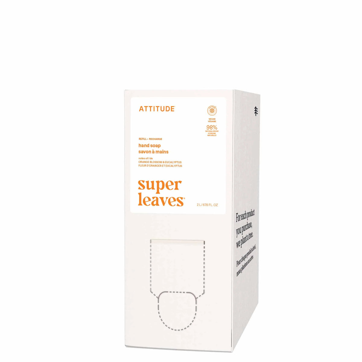 Hand Soap Orange Blossom & Eucalyptus-Eco-Refill 67.6 FL. OZ.