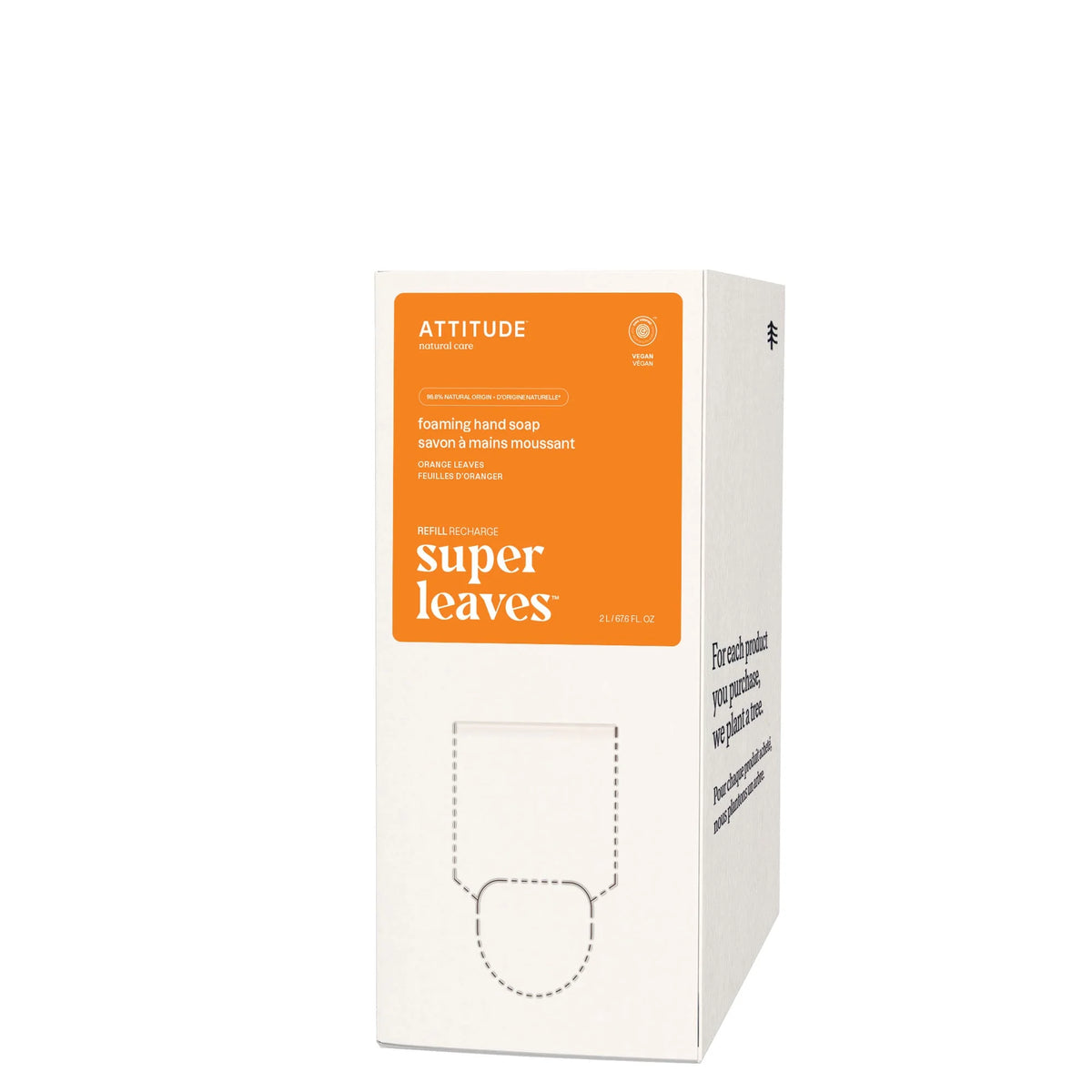 Foaming Hand Soap Orange Blossom & Eucalyptus-Eco-Refill 67.6 FL. OZ.