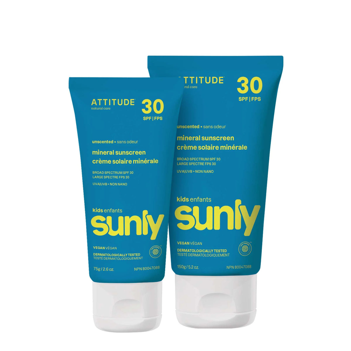 Kids Mineral Sunscreen Duo - Spf 30 Unscented-Bundle
