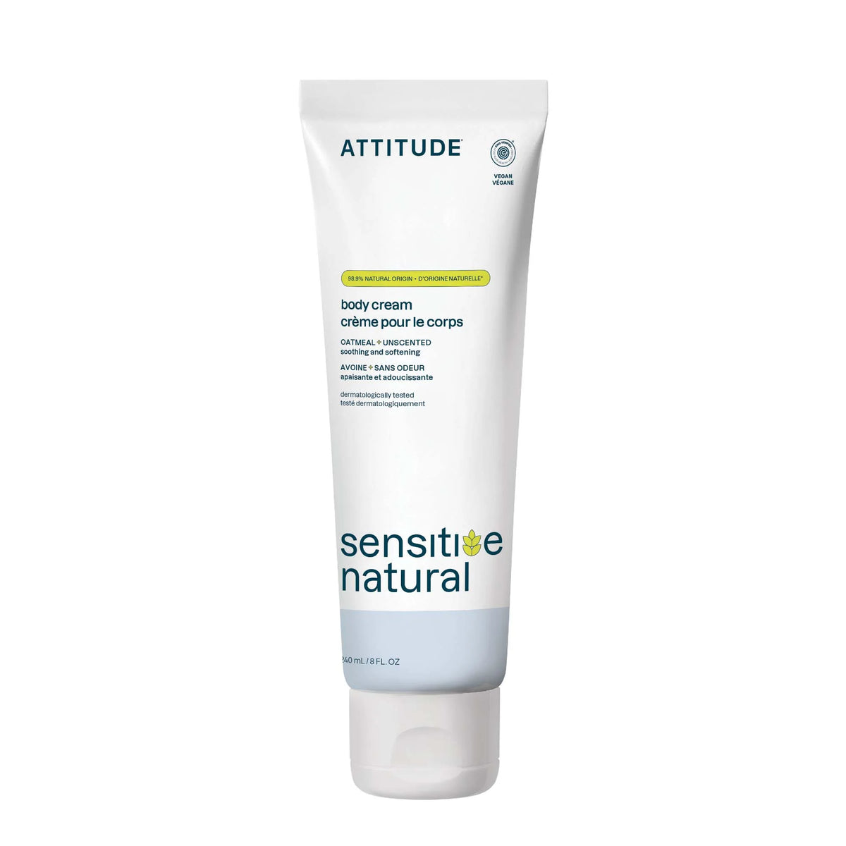 Body Cream - Sensitive Skin Unscented-8 FL. OZ.