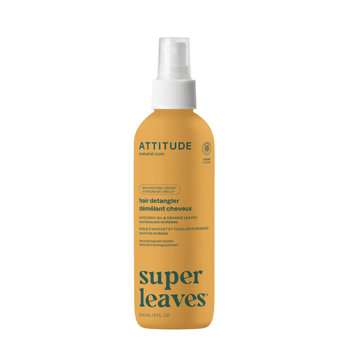 Hair Detangler Spray Avocado Oil & Orange Leaves-0.42 OZ.