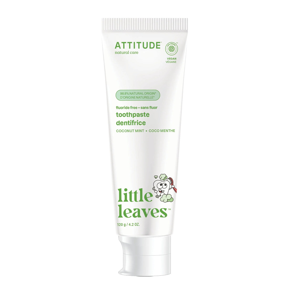 Kids Fluoride Free Toothpaste Coconut Mint-4.2 OZ.